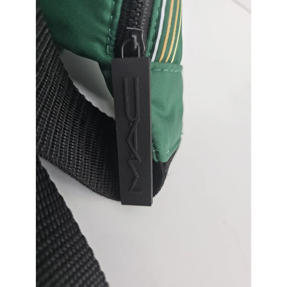 MAC x Stranger Things Fanny Pack Belt Bag Hawkins Tigers 1986 Green Limited Ed